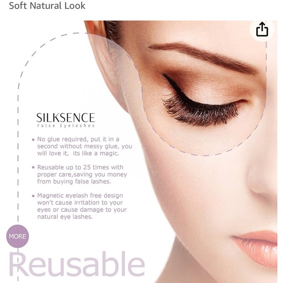Silksence Magnetic Eyelashes - Never Worn - Picture 2 of 6